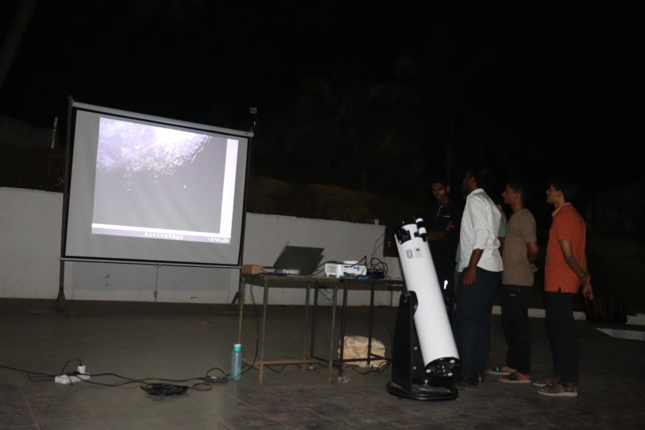 MoU Signing between CSTERC and Karpagam College of Engineering and Technology and Night sky observation