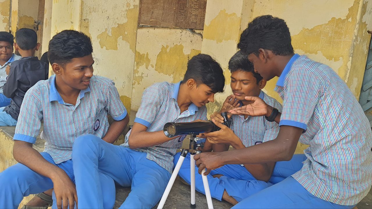 Telescope Construction Workshop at Ragland Primary School, Satchiyapuram, Sivakasi
Introduction